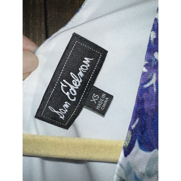 Sam Edelman Womens Floral Print Midi Dress Size XS Flowy, Romantic, Soft, Sexy - Picture 5 of 16